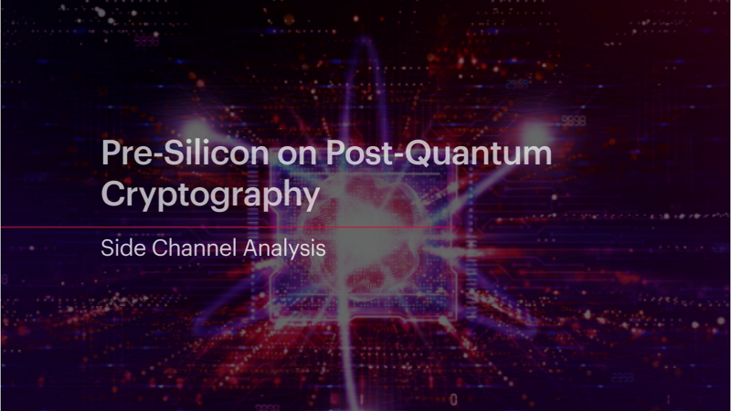 Pre-Silicon Side Channel Analysis on Post-Quantum Cryptography